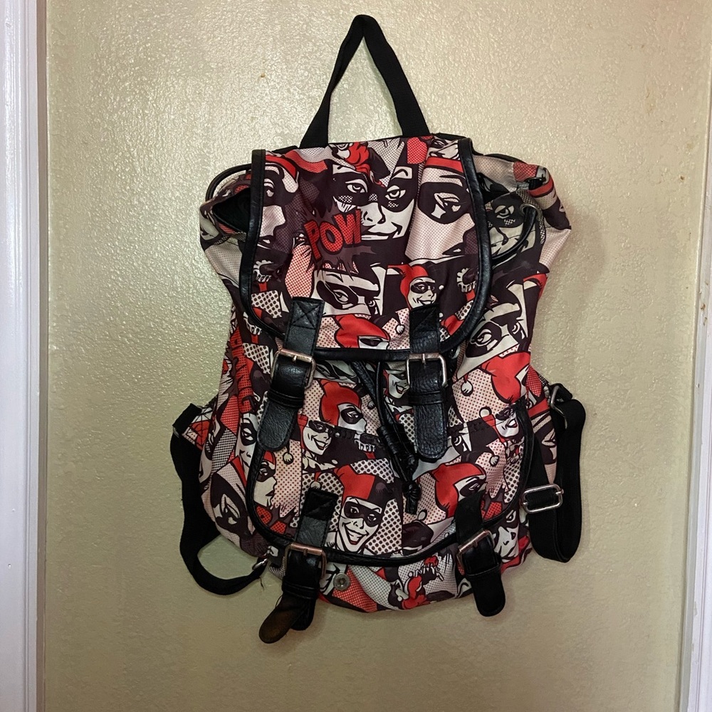 Harley Quinn drawstring backpack